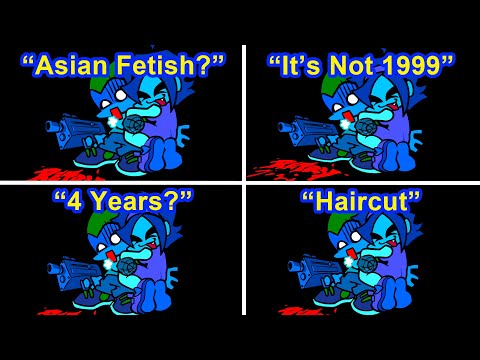 All Tankman Game Over Voicelines - Pitstop 2 UPDATE (Friday Night Funkin'/FNF)