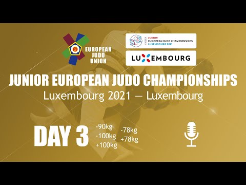Day 3 - Commentated: Junior European Judo Championships 2021