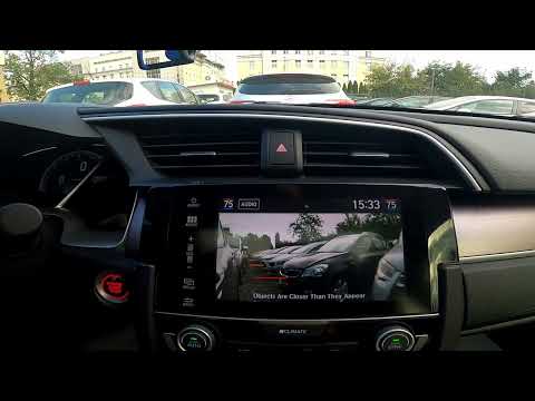 How to Enter Side Camera in Honda Civic X ( 2017 - 2021 ) | Check Car Surroundings