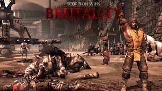 Scorpion Brutality - Just A Scratch - Mortal Kombat X