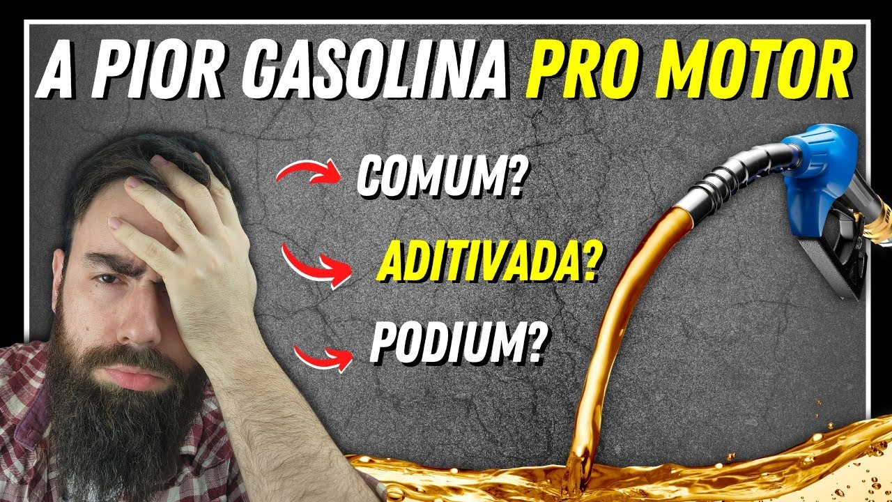 O MOTOR FICA MAIS FORTE USANDO A GASOLINA CERTA / VEJA a PIOR e a MELHOR GASOLINA para usar no MOTOR
