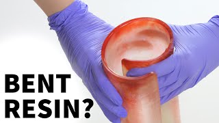 Can we BEND Resin into a Lamp?