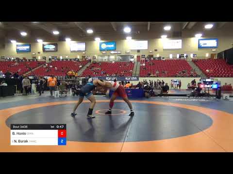 2018 Marine Corps US Open/Senior Men's Freestyle 97 Con Semis - Ben Honis (Corn) Vs. Nathan Burak