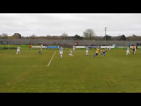 Shane Duggan scores the winner for Fairview v Pike Rvs in the League today