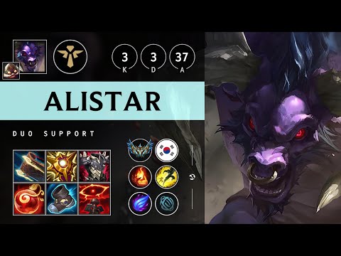 Alistar Support vs Bard: Vision Controller - KR Challenger Patch 14.23