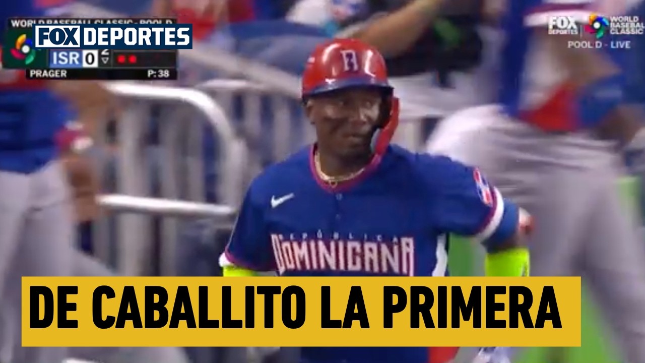🥳 ¡YA GANA DOMINICANA! | República Dominicana 1-0 Israel | WBC 2026