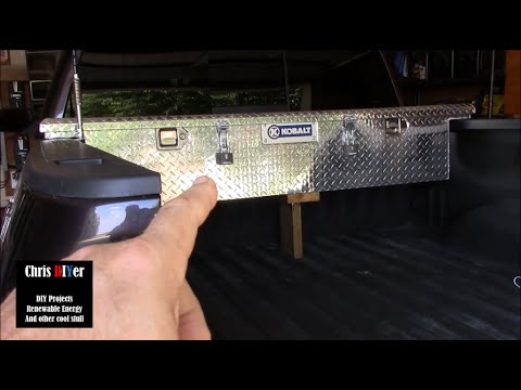 Better Built (Kobalt) slimline/narrow crossover toolbox (2014 Chevy Silverado)