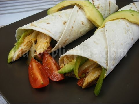 Fajitas de pollo