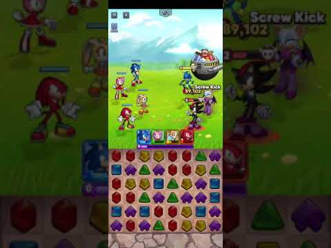 Sega Heroes - Eggman/Metal Sonic/Shadow/Rouge Boss