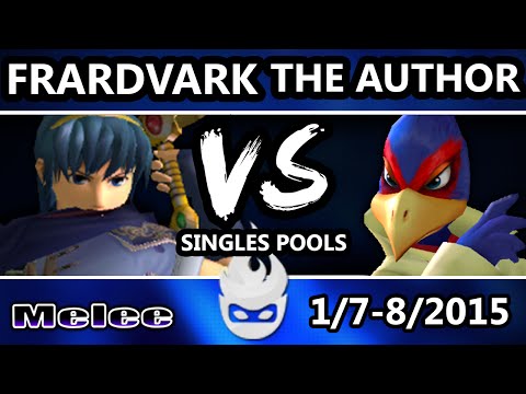 Paragon 2015 - Frardvark (Marth) Vs. The Author (Falco) SSBM singles Pools - Melee