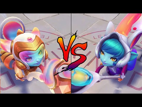 Space Groove Lulu vs Prestige Space Groove Lulu Skin Comparison Spotlight 2021