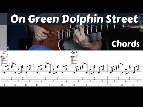 On Green Dolphin Street | Chords & Rhythm | Guitar Tab