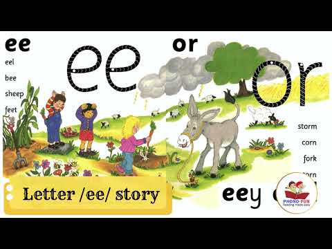 Jolly Phonics Story - Letter EE OR from Group 4