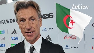 Hervé Renard : “L’Argentine doit se méfier de l’Algérie” 🇩🇿🇦🇷