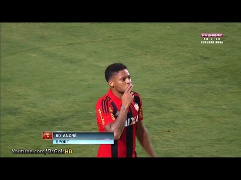 Gol de André, Palmeiras 0 x 2 Sport - Brasileirão 24/10/2015