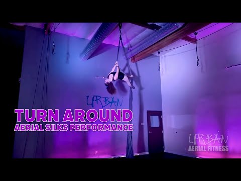 Aerial Silks Performance | Turn Around | Bonnie Tyler | Sophie | Urban Aerial Fitness