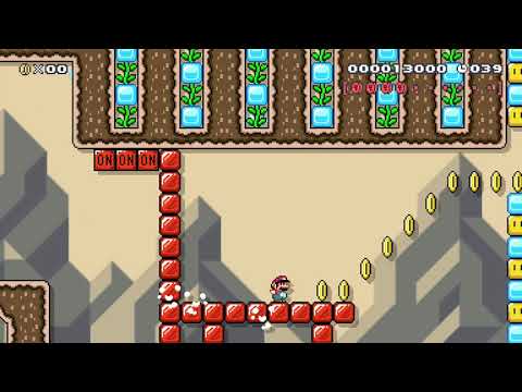 ◆コラボ◇ △▲暑い砂漠でSPEED RUN▼▽　50sec by ぼぼ♪ 🍄 Super Mario Maker 2 #aja