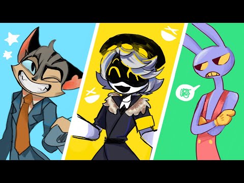 N💛, Rocky💙 and Jax 💜 | Animation