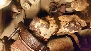 4.6 Ford Dreaded Exhaust manifold Work.....ugh.....PART -1