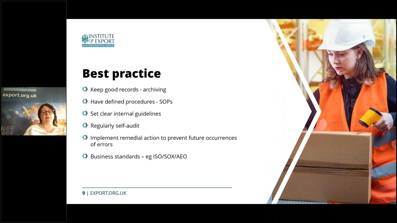 Preparing for a customs audit