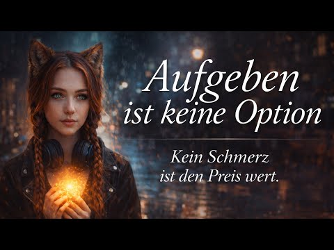 Aufgeben ist keine Option – Kein Schmerz ist den Preis wert | Emotionaler Song
