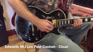 Video thumbnail for Edwards E-LP-130CD MIJ Electric Guitar Ebony by Morrell Music Company