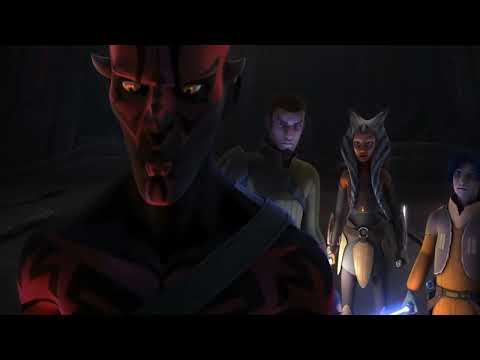 Star Wars Rebels S2 E21 Twilight of the Apprentice: Maul, Ahsoka & Kanan vs The Inquisitors 1080p
