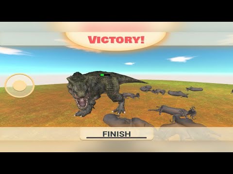 T-REX VS ANIMALS - Animal Revolt Battle Simulator #arbs #animalrevoltbattlesimulator