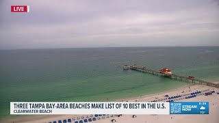These 3 Tampa Bay-area beaches made the list of the 10 best in the U.S. for 2026