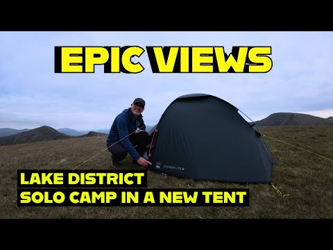 ❗NEW TENT DAY  ⛺ ❗| FEATURING THE TERRA NOVA PIONEER LITE 2 | SOLO CAMP IN THE LAKE DISTRICT