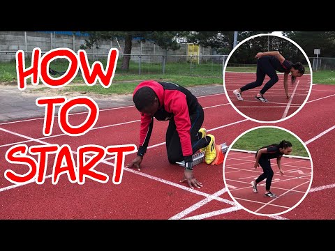 How to Start - Introduction.  Standing, Crouch, 3-point and Blocks - all you need to know.