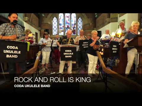 Coda Ukulele Band at Christ's Church Emery Down June 2023