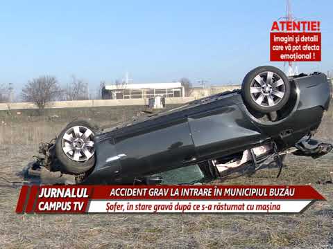 ABI TALENT'S FATHER, ACCIDENT AT THE ENTRANCE TO BUZAU