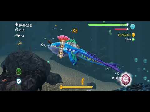 Hungry Shark Evolution - Abysshark - Live : All Oceans Painted Abyss