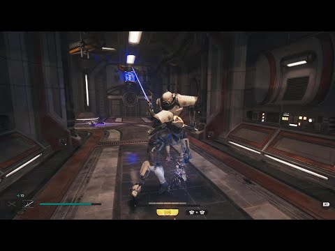 Star Wars Jedi Survivor D-L1T and GATT MEDO Boss Fights PS5 Gameplay