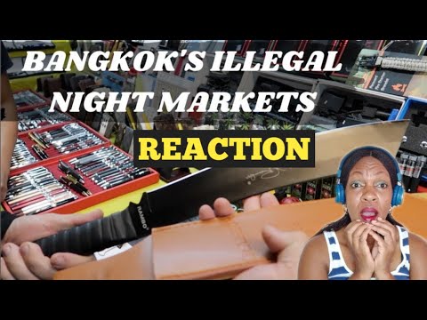 Bangkok's Illegal Night Markets | Martial Diaries REACTION #bangkok#reaction#video