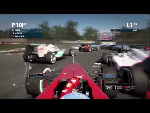 F1 2012 | Italian Grand Prix - 25% Length - No Assists + Manual
