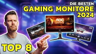 Die BESTEN Gaming Monitore 2024 | Top 8 im Test & Vergleich | Kaufberatung