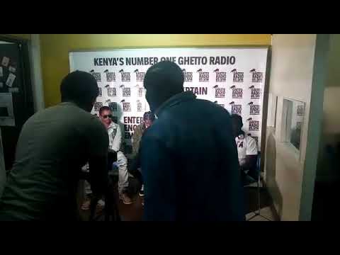 NGUMI NI JAMO (IN GHETTO RADIO) -STOOPID BOY x MADOCHO x PINGO x LIYETIN (NGUMI NI JAMO MEDIA TOUR)