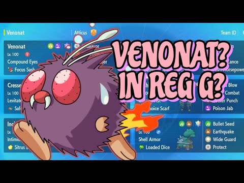 CAN VENONAT KEEP UP WITH LEGENDARIES? VGC Regulation G!