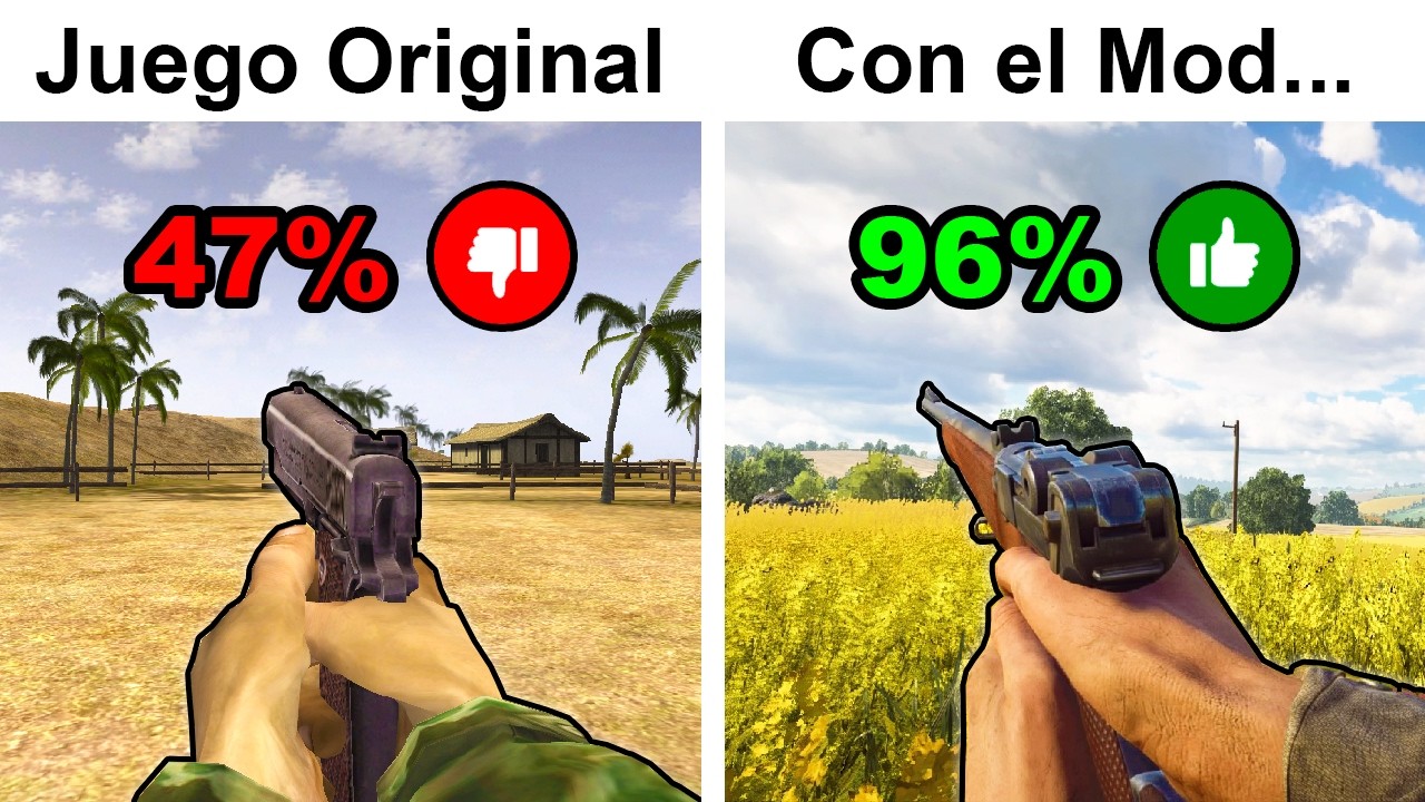 7 Mods que Superaron al Videojuego Original