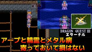 ドラクエ3エターナル(Ver1.1.0) #13 アープの塔と精霊の泉とメタル病　はぐれメタルをぜひ狩りたい kazuboのゲーム実況