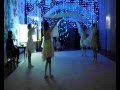 Танец Снежинок с полотнами. Видео Юлии Буговой. 