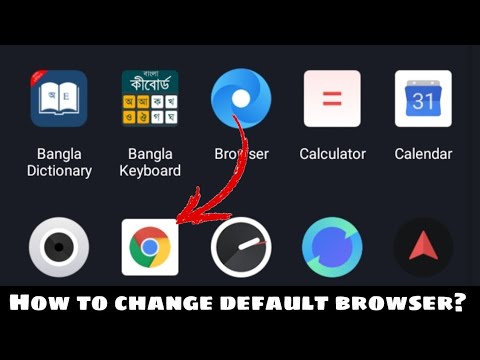 How to change default browser in oppo, real me devices