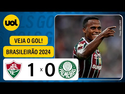 FLUMINENSE 1 X 0 PALMEIRAS - CAMPEONATO BRASILEIRO 2024; VEJA O GOL