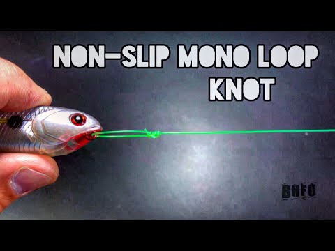 Non-Slip Mono Loop Knot