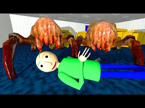 Хедкраб в школе БАЛДИ выживание в Гаррис Мод BALDI GMOD ► Garry's Mod