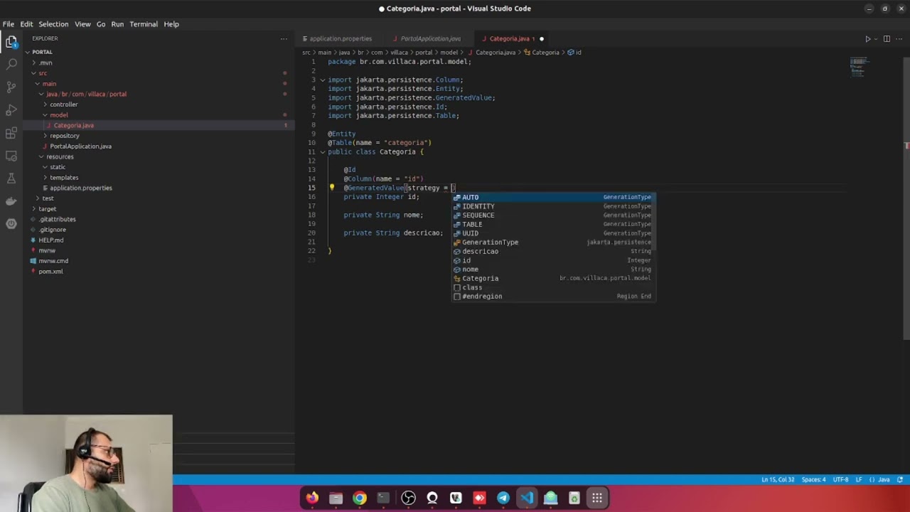 spring boot aula1