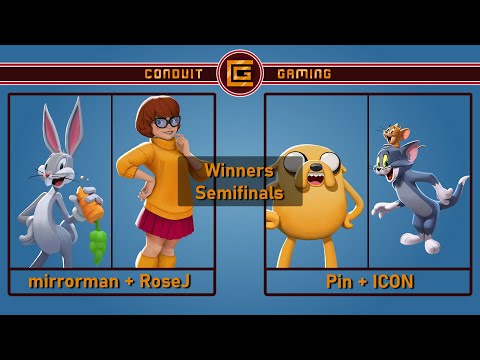 mirrorman (Bugs) + RoseJ (Velma) vs Pin (Jake) + ICON (T&J) - [ Winners Semifinals ]