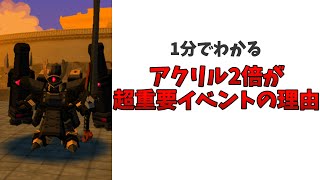 【初心者向け】絶対やれ。アクリル決戦拠点の2倍キャンペーンがヤバい理由【鋼鉄戦記C21】